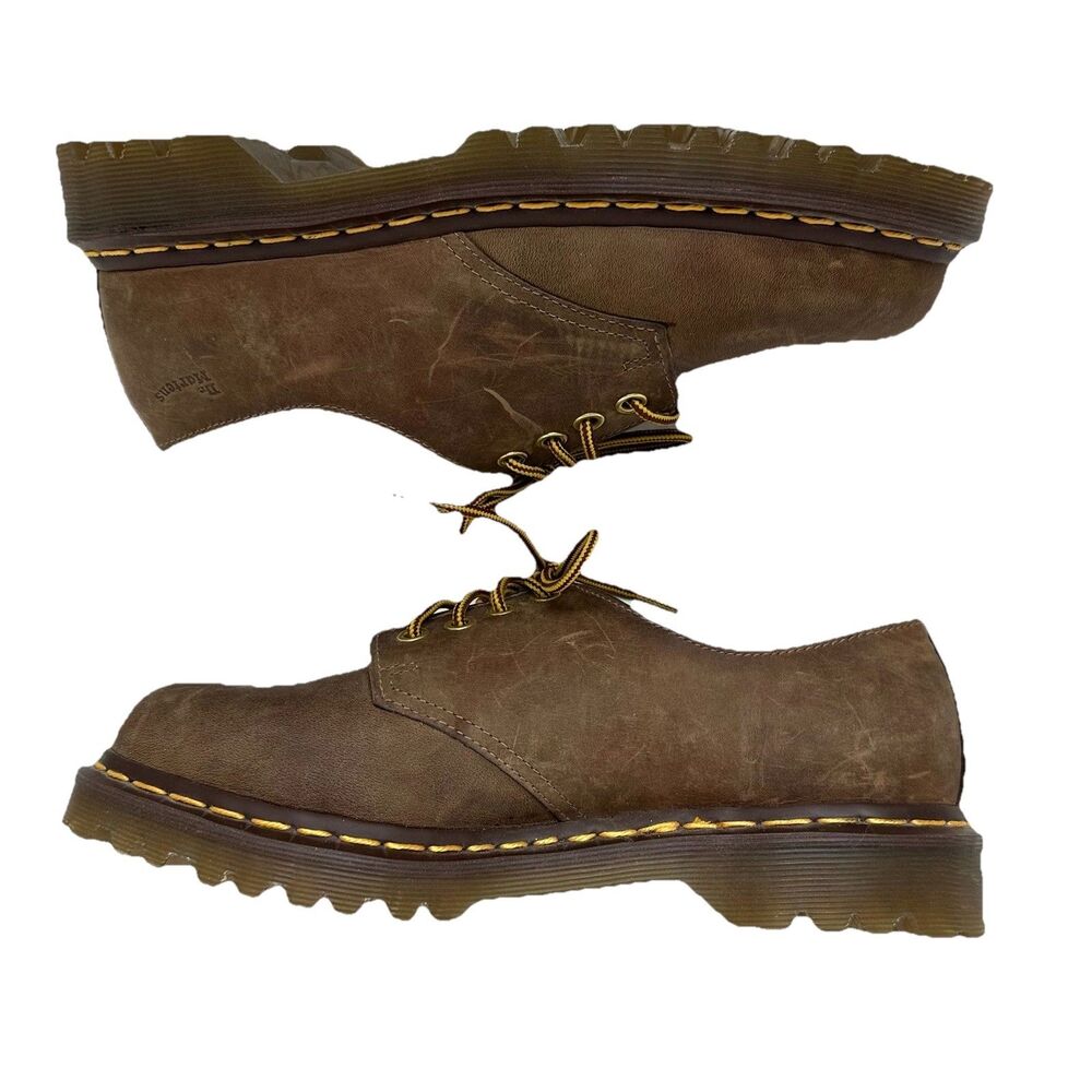 Vtg Dr Martens 1561 Oxford Shoes Men US 9 UK 8 Chunky Rustic Academia Grunge